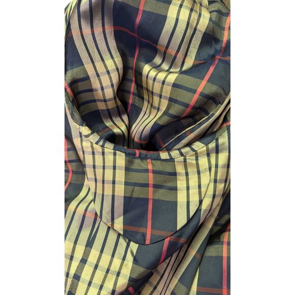 Tom James By RC Sport Coat Blazer Blue Plaid Single Vented - Picture 6 of 11